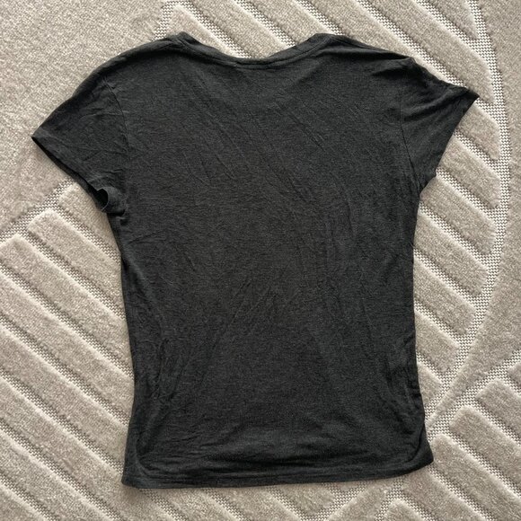 Brandy Melville Dark Grey T Shirt, in OS - Picture 3 of 3